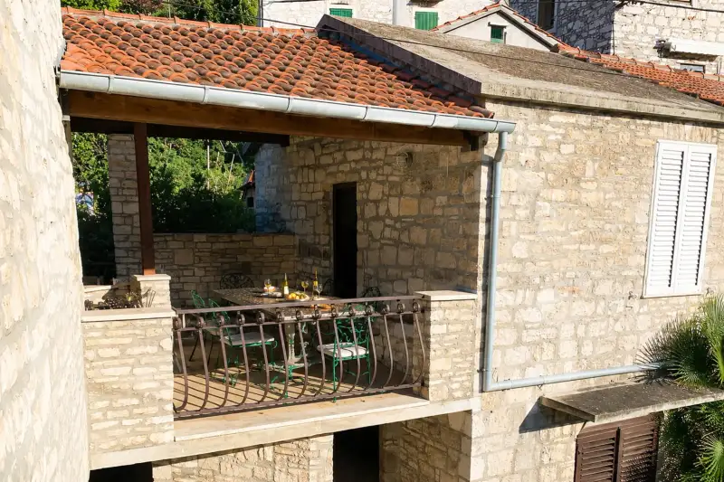 Terrasse – Apartment Jovanka, Stomorska, Šolta