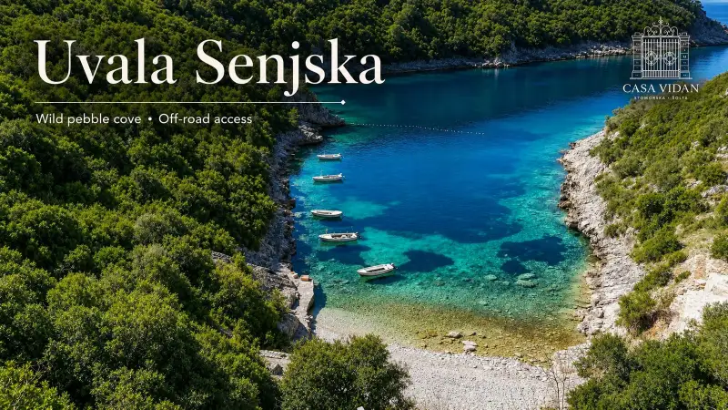 Zátoka Senjska na ostrově Šolta